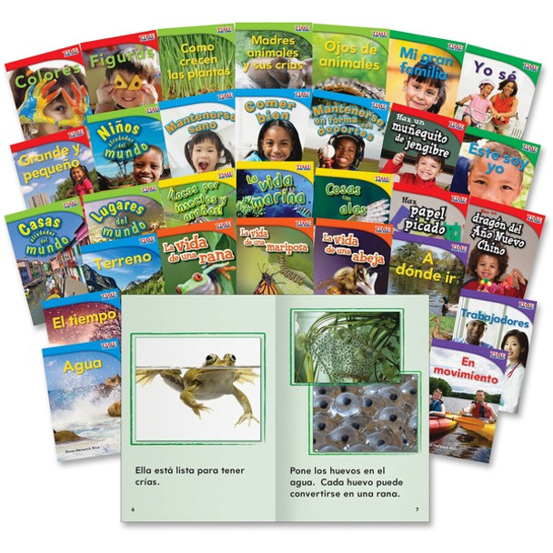 Shell Education TFK Spanish 1st-grade 30-Book Set Printed Book - Book - Grade 1 - Spanish