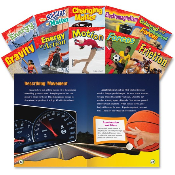 Shell Education Let's Explore Physical Science Grades 2-3 Book Set Printed Book - Shell Educational Publishing Publication - Book - Grade 2-3