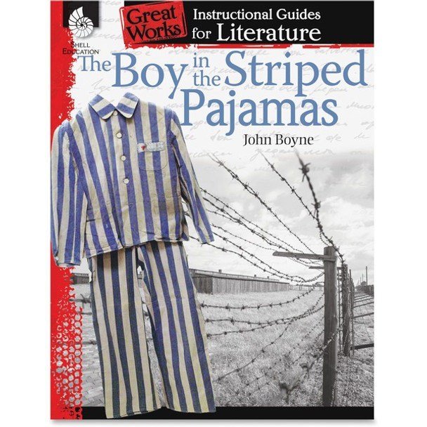 Shell Education Grades 4-8 Boy in the Striped Pajamas Great Works Instructional Guides Printed Book by John Boyne - 72 Pages - Shell Educational Publishing Publication - Book - Grade 4-8
