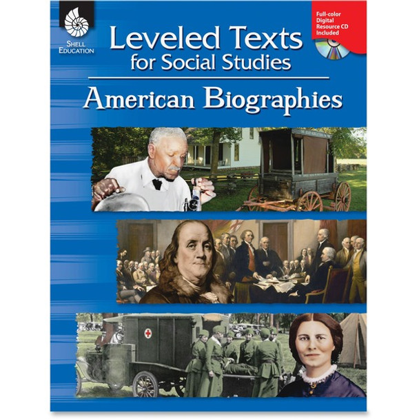 Shell Education American Bios Leveled Texts Book Printed/Electronic Book - 152 Pages - Shell Educational Publishing Publication - Book, CD-ROM - Grade 1-8