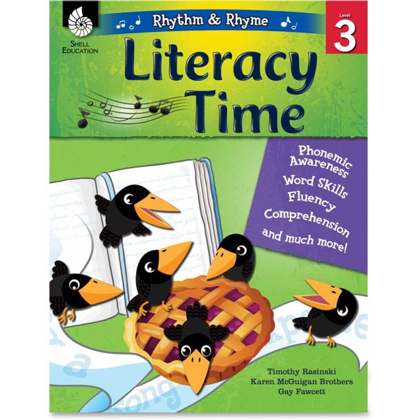 Shell Education Level 3 Rhythm & Rhyme Literacy Time Book by Karen Brothers, David Harrison Printed Book by Karen Brothers, David Harrison - 144 Pages - Shell Educational Publishing Publication - Book - Grade 3