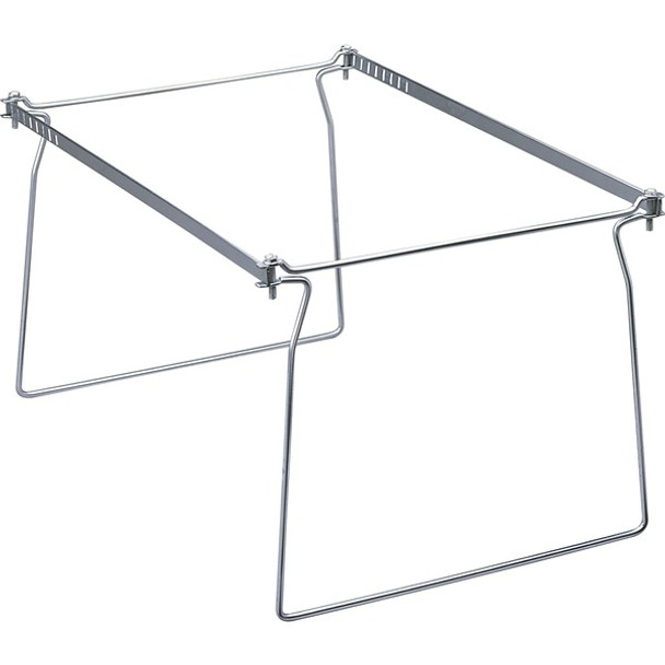 Smead Hanging Folder Frames - Letter - 24" Long - Steel - Gray - 6 / Carton