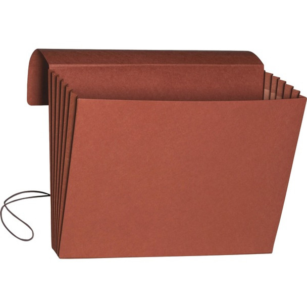 Smead Legal Recycled File Wallet - 8 1/2" x 14" - 5 1/4" Expansion - Redrope - Redrope - 30% Recycled - 10 / Box