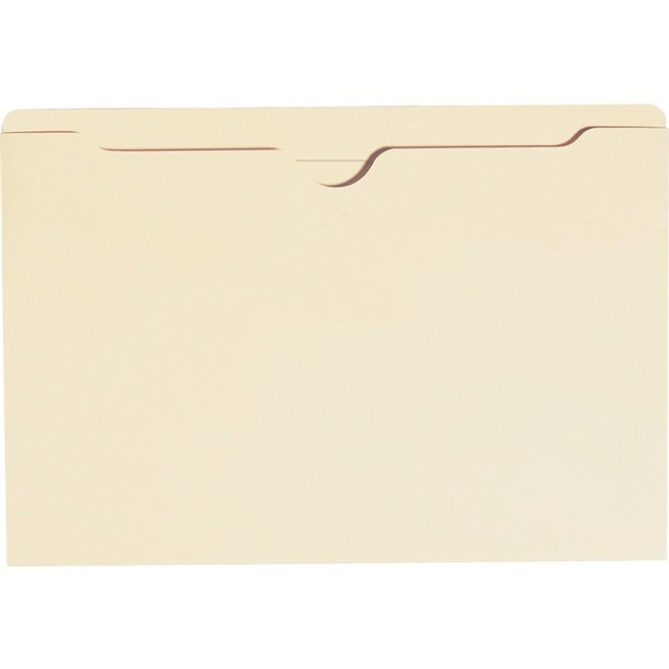 Smead Legal Recycled File Jacket - 8 1/2" x 14" - Manila - 10% Recycled - 100 / Box