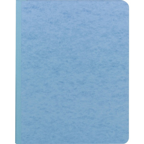 Smead Premium Pressboard Letter Recycled Fastener Folder - 8 1/2" x 11" - 750 Sheet Capacity - 3" Expansion - 1 Fastener(s) - 3" Fastener Capacity for Folder - Pressboard - Blue - 100% Recycled - 1 Each