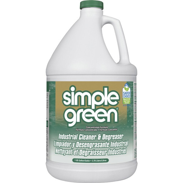 Simple Green Industrial Cleaner/Degreaser - Concentrate - 128 fl oz (4 quart) - Original Scent - 168 / Pallet - White