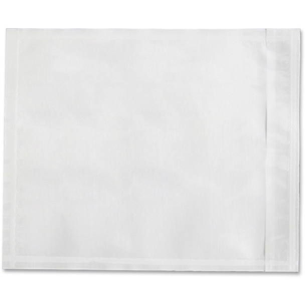 Sparco Plain Back 7" Envelopes - Packing List - 7" Width x 5 1/2" Length - 70 g/m&#178; - Self-adhesive Seal - Paper, Low Density Polyethylene (LDPE) - 1000 / Box - White