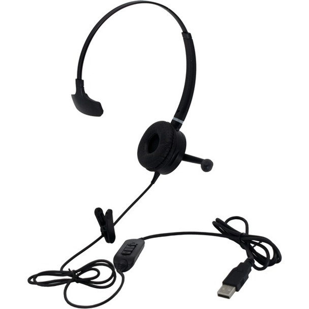 Spracht Headset - Mono - USB - Wired - Monaural - Noise Canceling