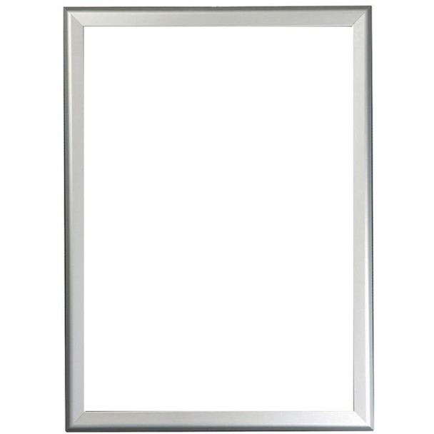 Seco Classic Snap Frame - 36" x 48" Frame Size - Rectangle - Black - 1 Each - Aluminum - Silver