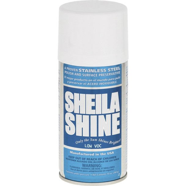 Sheila Shine Stainless Steel Polish - 10 fl oz (0.3 quart) - 1 Each - White