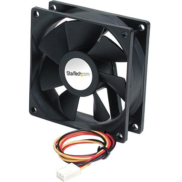StarTech.com 92x25mm Ball Bearing Quiet Computer Case Fan w/ TX3 Connector - Add additional chassis cooling with a 92mm ball bearing fan - pc fan - computer case fan - 90mm fan - tx3 fan - 3 pin case fan