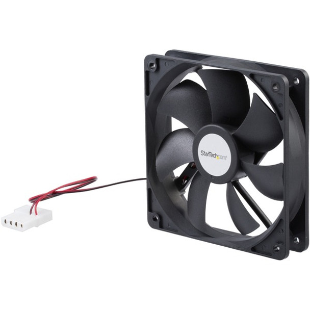 StarTech.com 120x25mm Dual Ball Bearing Computer Case Fan w/ LP4 Connector - System fan kit - 120 mm - Add additional chassis cooling with a 120mm ball bearing fan - pc fan - computer case fan - 120mm fan