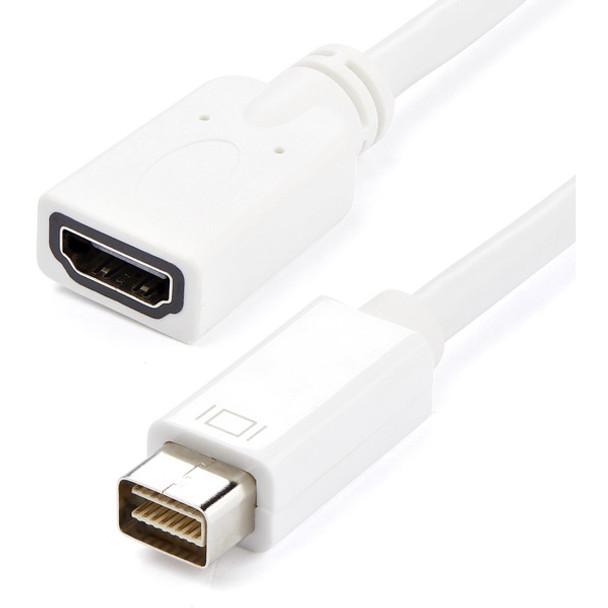 StarTech.com Mini DVI to HDMI M/F - Connect your Mini DVI Apple MacBook or iMac computer to your HDTV