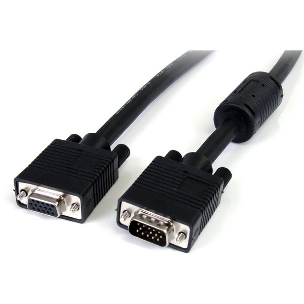 StarTech.com VGA Monitor Coaxial Extension Cable - Extend your VGA monitor connection without losing video signal quality - 15ft vga cable - 15ft vga video cable - 15ft vga monitor cable - 15ft hd15 to hd15 cable - 15ft vga extension cable