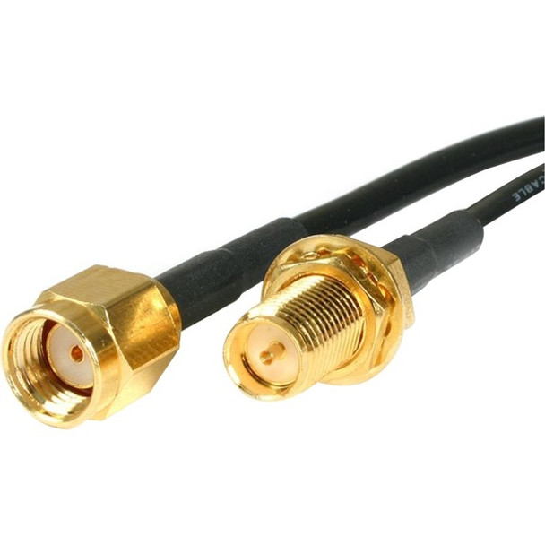 StarTech.com 10 ft RP-SMA to RP-SMA Wireless Antenna Adapter Cable - M/F - Extend the distance between your wireless antennas and your wireless devices