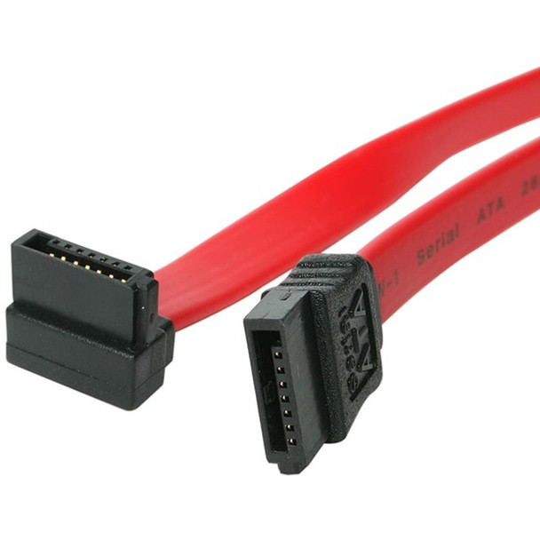StarTech.com 36in SATA to Right Angle SATA Serial ATA Cable - Make a right-angled connection to your SATA drive, for installation in tight spaces