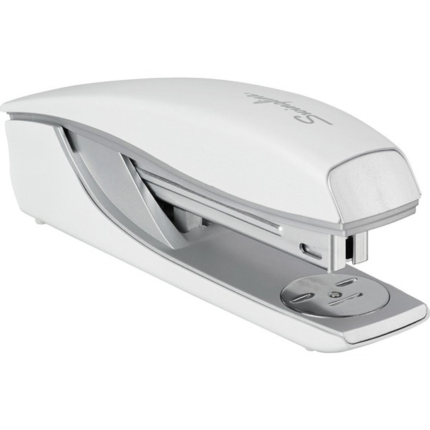 Swingline NeXXt Series Style Desktop Stapler - 40 Sheets Capacity - 210 Staple Capacity - Full Strip - 1 Each - White