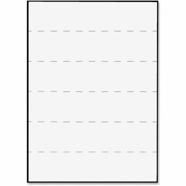 Tabbies 2" Medical Transcription Printer Labels - 8 1/2" Width x 11" Length - Laser - White - 100 / Box - Jam-free