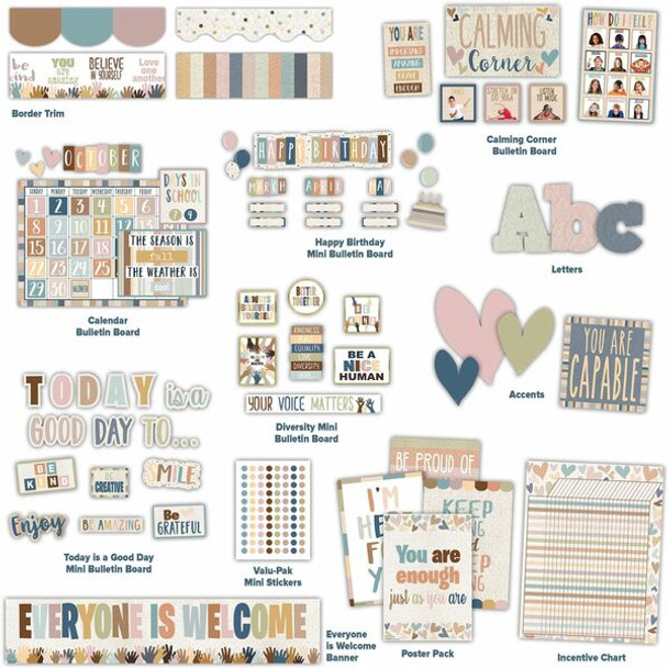 Teacher Created Resources Everyone is Welcome Decor Set - Multi