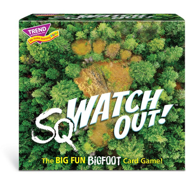 Trend sqWATCH Out! Three Corner Card Game - Mystery - 2 to 4 Players - 1 Each