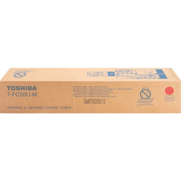 Toshiba Original Standard Yield Laser Toner Cartridge - Magenta - 1 Each - 28000 Pages