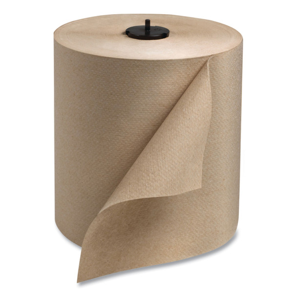 Basic Paper Wiper Roll Towel, 1-Ply, 7.68" x 1,150 ft, Natural, 4 Rolls/Carton