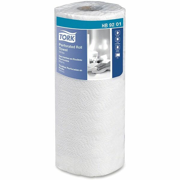 TORK Perforated Roll Paper Towels - 30 / Carton - White