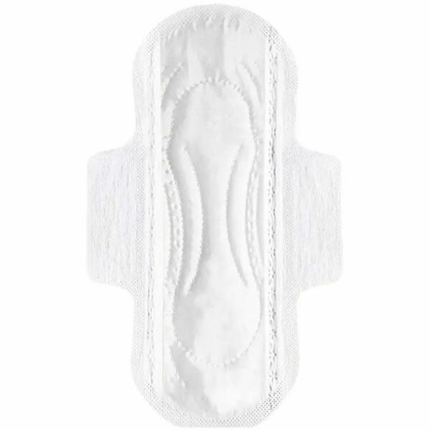 Tampon Tribe Organic Pads - 500 / Carton - Hypoallergenic, Comfortable, Anti-leak, Absorbent, Chlorine-free, Individually Wrapped