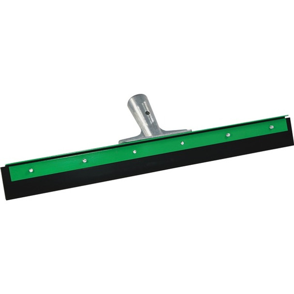 Unger AquaDozer Heavy Duty Straight Floor Squeegee - Zinc Alloy Handle - Heavy Duty, Long Lasting - Green