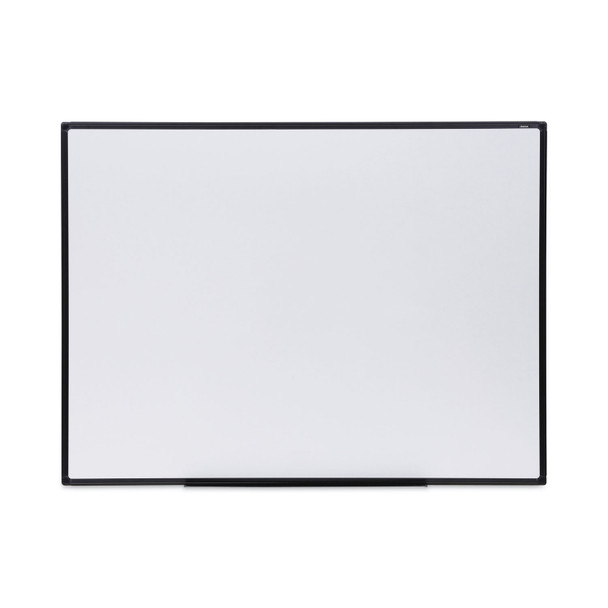 Design Series Deluxe Dry Erase Board, 48 x 36, White Surface, Black Anodized Aluminum Frame