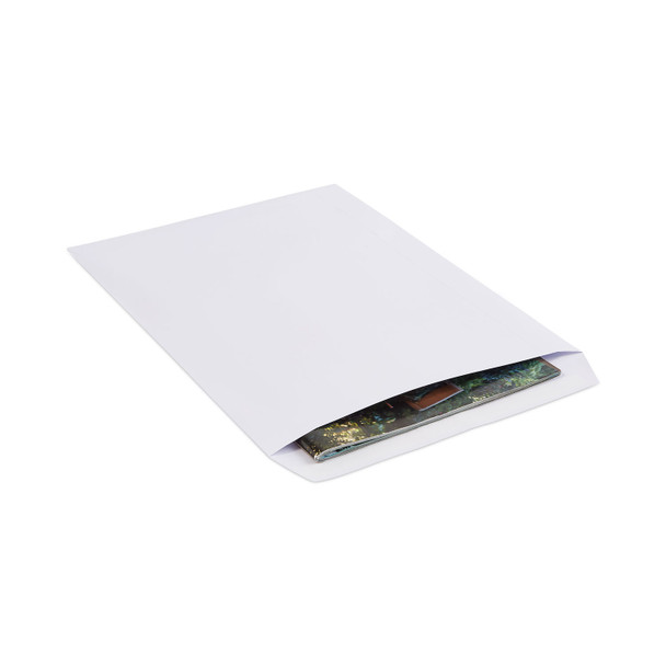 Catalog Envelope, 24 lb Bond Weight Paper, #13 1/2, Square Flap, Gummed Closure, 10 x 13, White, 250/Box