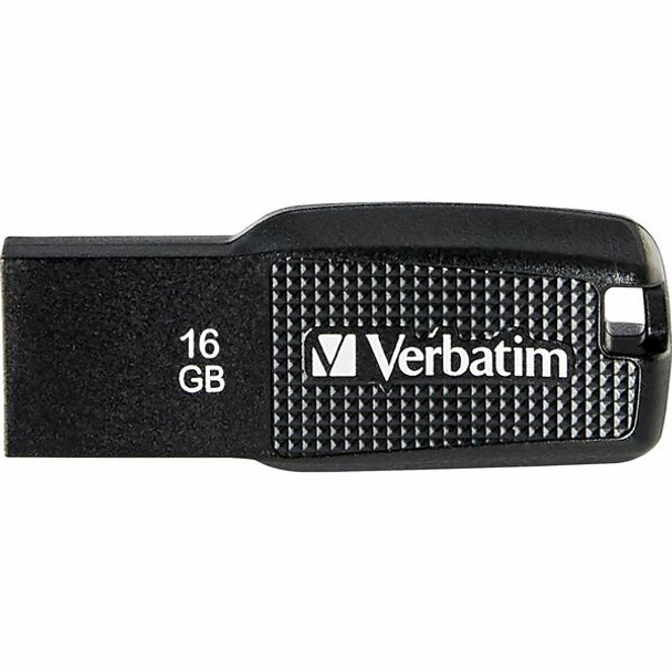 16GB Ergo USB Flash Drive - Black - 16GB - Black