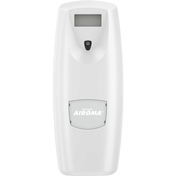 Vectair Systems Airoma Aerosol Air Freshener Dispenser - 60 Day Refill Life - 6000 ftÃƒâ€šÃ‚Â³ Coverage - 1 Each - White