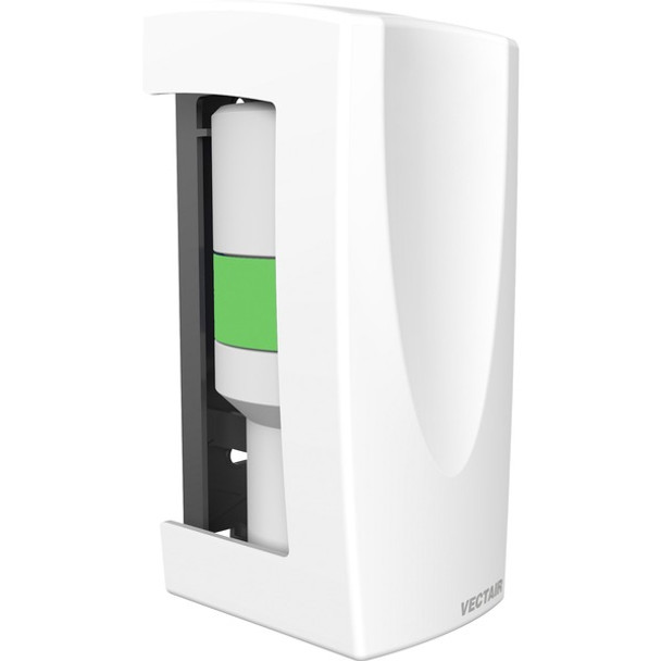 Vectair Systems V-Air MVP Air Freshener Dispenser - 60 Day Refill Life - 6000 ftÃƒâ€šÃ‚Â³ Coverage - 1 Each - White