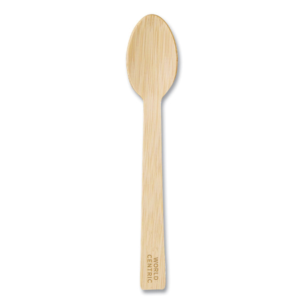 Bamboo Cutlery, Spoon, 6.7", Natural, 2,000/Carton