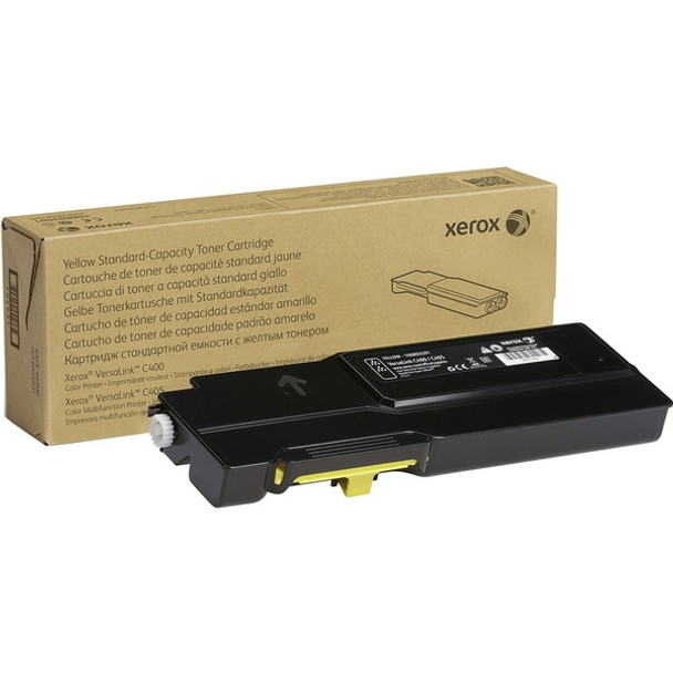 Xerox Original Standard Yield Laser Toner Cartridge - Yellow - 1 Each - 2500 Pages