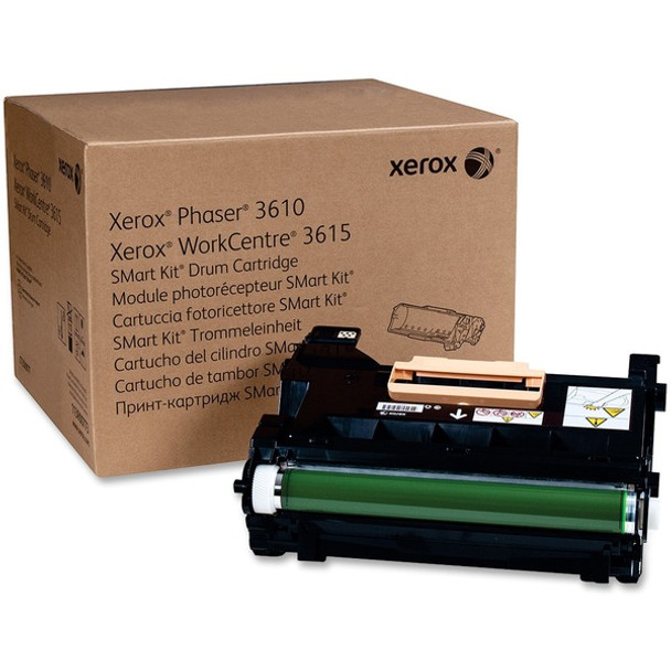 Xerox Phaser 3610/WorkCentre 3615 Drum Cartridge - Laser Print Technology - 1 Each - OEM