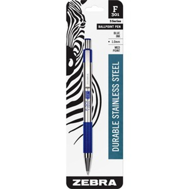 Zebra Pen F-301 Stainless Steel Pen