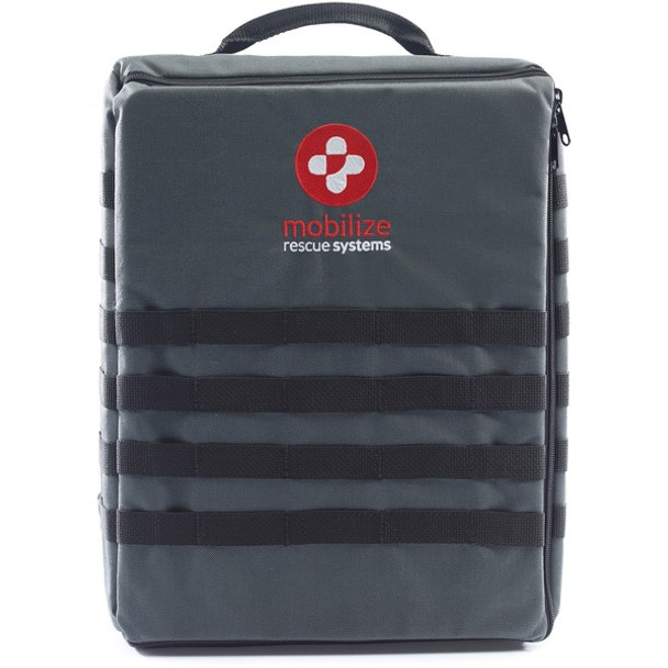 ZOLL MRS Medical Supplies Backpack - Nylon Case - 1 Each - Gray
