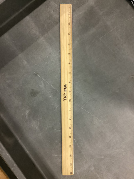 Ruler Wood 18 inch