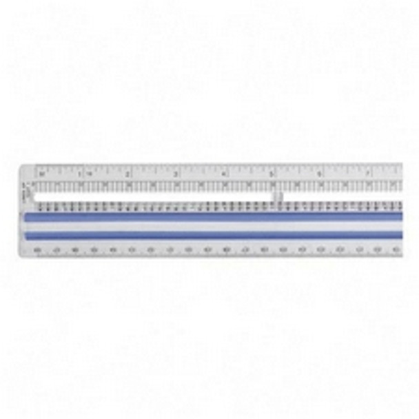 RULER DATA W/MAGNIFIER 15IN