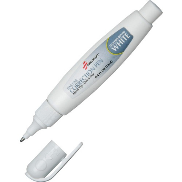 AbilityOne  Correction Fluid Pen White AbilityOne