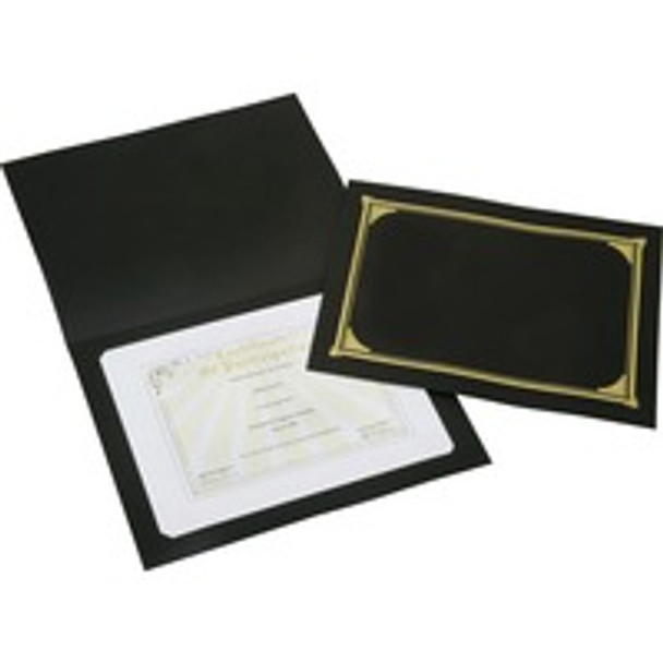 AbilityOne  Gold Foil Cover Document Holders (A1)