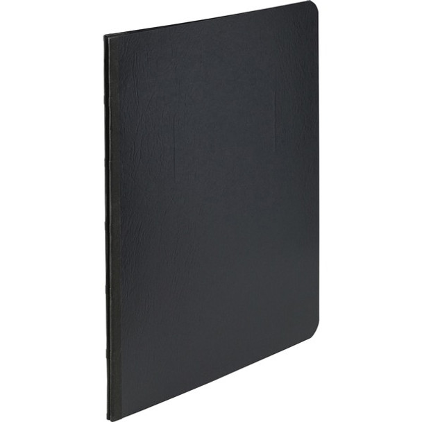 ACCO Presstex Letter Recycled Report Cover - 3" Folder Capacity - 8 1/2" x 11" - Black - 30% Recycled - 1 Each