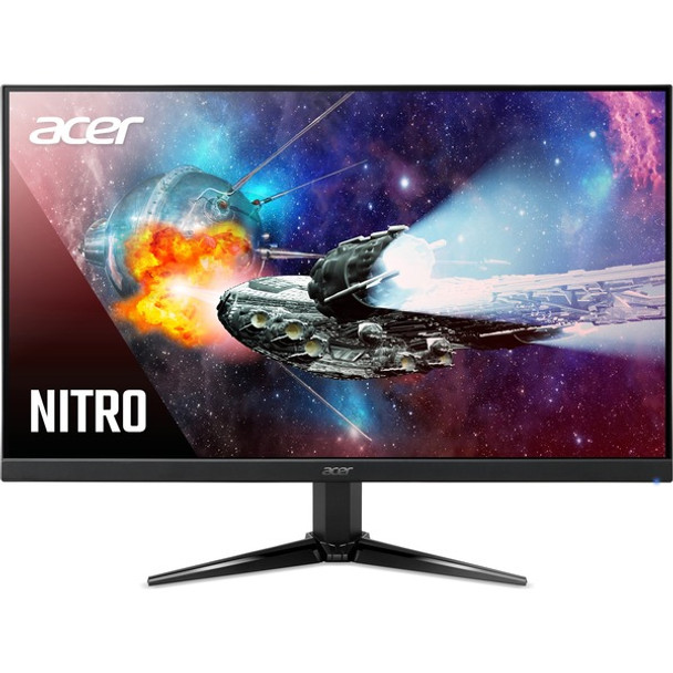 Acer Nitro QG241Y P Full HD LCD Monitor - 16:9 - Black - 23.8" Viewable - Vertical Alignment (VA) - LED Backlight - 1920 x 1080 - 16.7 Million Colors - FreeSync Premium (DisplayPort VRR) - 250 Nit - 1 ms VRB - 165 Hz Refresh Rate - HDMI - DisplayPort