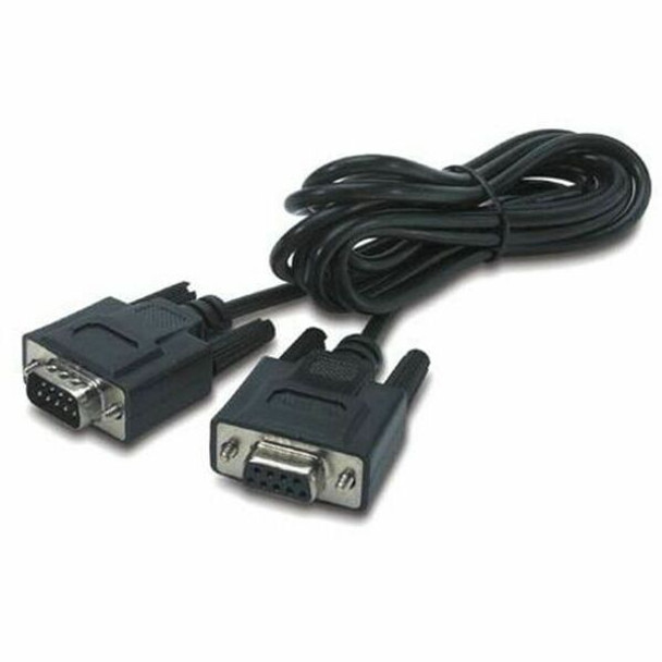 APC Smart Signaling UPS Serial Cable - DB-9 - DB-9 - Black