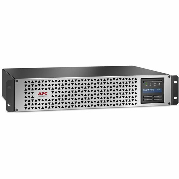 APC by Schneider Electric Smart-UPS SMTL750RM2UC Rack-mountable 750VA UPS (Not for sale in Vermont) - 2U Rack-mountable - AVR - 3 Hour Recharge - 5.70 Minute Stand-by - 120 V AC Input - 120 V AC Output - 6 x NEMA 5-15R