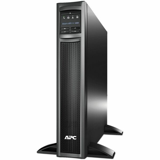 APC by Schneider Electric Smart-UPS SMX 1000VA Tower/Rack Convertible UPS - 2U Rack-mountable - AVR - 3 Hour Recharge - 8 Minute Stand-by - 120 V AC Input - 120 V AC Output - Sine Wave - Serial Port - 8 x NEMA 5-15R - 8 x Battery/Surge Outlet