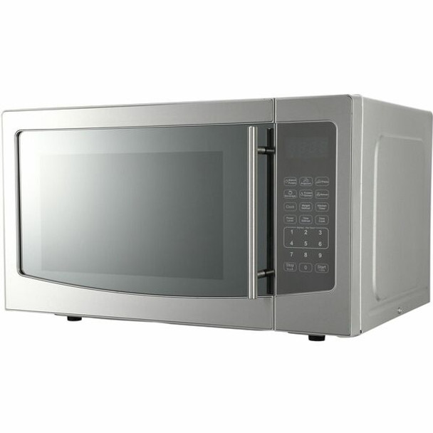 Avanti Microwave Oven - 1.1 ftÃƒâ€šÃ‚Â³ Capacity - Microwave - 10 Power Levels - 1000 W Microwave Power - 120 V AC - FuseStainless Steel - Countertop - Silver