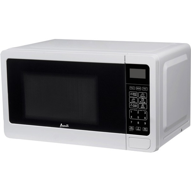 Avanti Countertop Microwave Oven - 0.7 ftÃƒâ€šÃ‚Â³ Capacity - Microwave - 9 Power Levels - 9.80" Turntable - Countertop - White